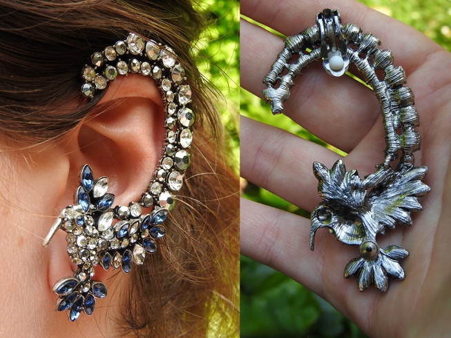 alt Velká ear cuff na puzetu a klips – Zara
