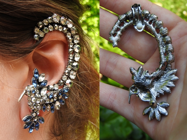 alt Velká ear cuff na puzetu a klips – Zara